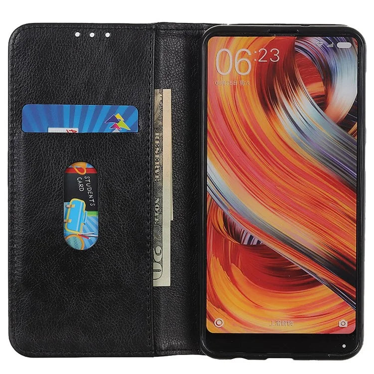 For Samsung Galaxy A25 5G (Global) (161.0 x 76.5 x 8.3mm) Case Litchi Texture Wallet Split Leather Cover
