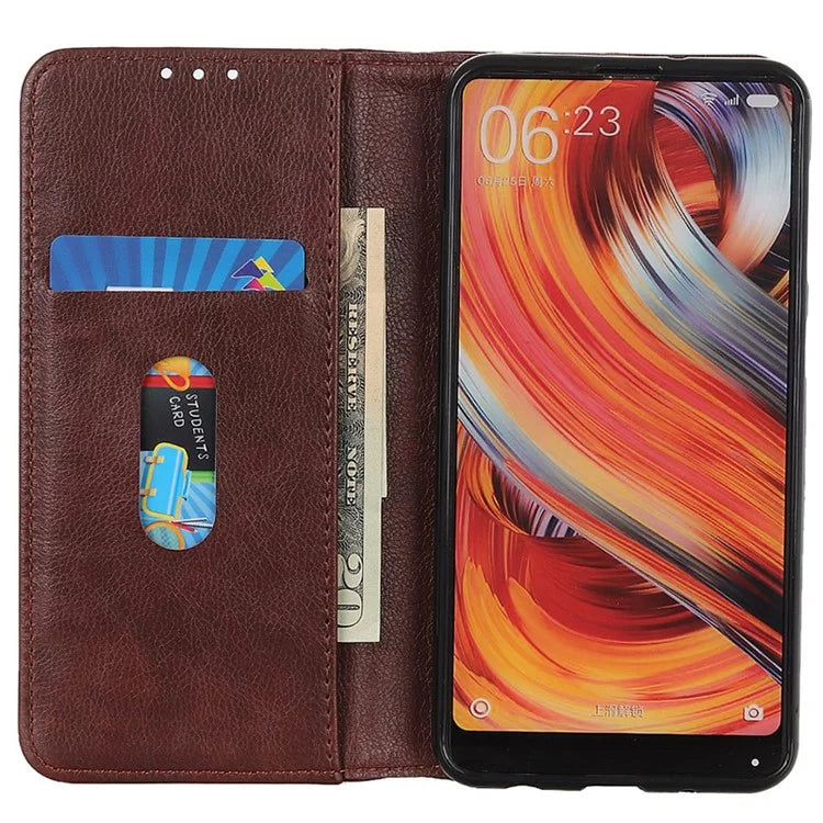 For Samsung Galaxy A25 5G (Global) (161.0 x 76.5 x 8.3mm) Case Litchi Texture Wallet Split Leather Cover