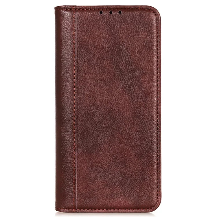 For Samsung Galaxy A25 5G (Global) (161.0 x 76.5 x 8.3mm) Case Litchi Texture Wallet Split Leather Cover