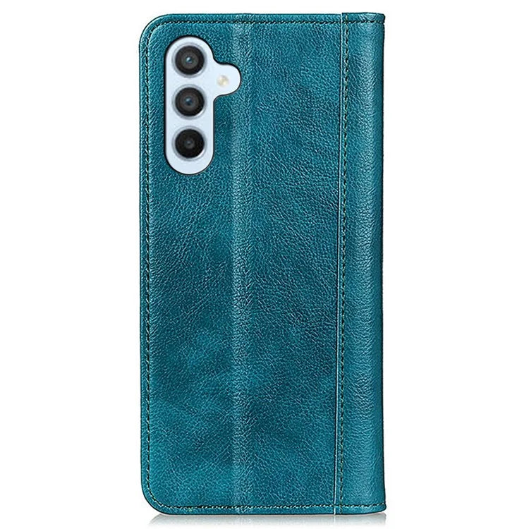 For Samsung Galaxy A25 5G (Global) (161.0 x 76.5 x 8.3mm) Case Litchi Texture Wallet Split Leather Cover