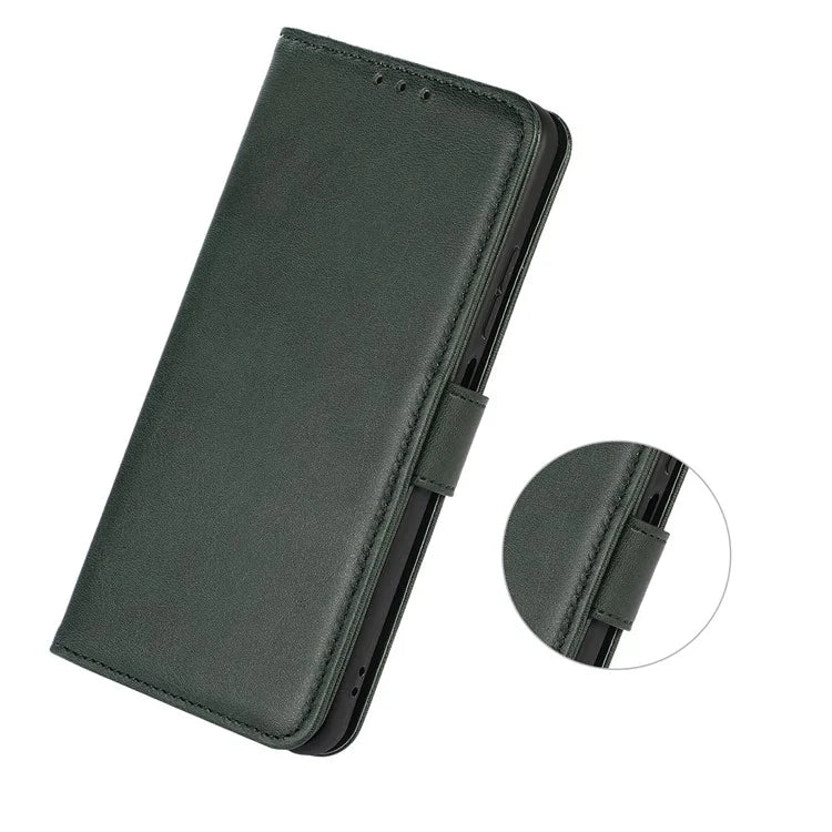 For Samsung Galaxy A25 5G (Global) (161.0 x 76.5 x 8.3mm) Case Cowhide Texture PU Leather Wallet Cover