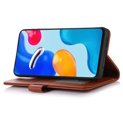 For Samsung Galaxy A25 5G (Global) (161.0 x 76.5 x 8.3mm) Case Cowhide Texture PU Leather Wallet Cover