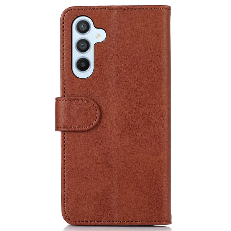 For Samsung Galaxy A25 5G (Global) (161.0 x 76.5 x 8.3mm) Case Cowhide Texture PU Leather Wallet Cover