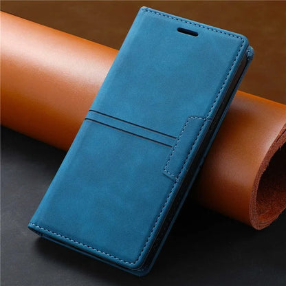 For Samsung Galaxy A15 4G Case Magnetic Auto Closing Leather Flip Phone Cover