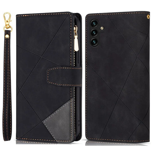 For Samsung Galaxy A05s 4G Case Zipper Pocket PU Leather Phone Cover