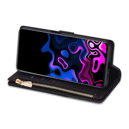 For Samsung Galaxy A05s 4G Case Zipper Pocket PU Leather Phone Cover