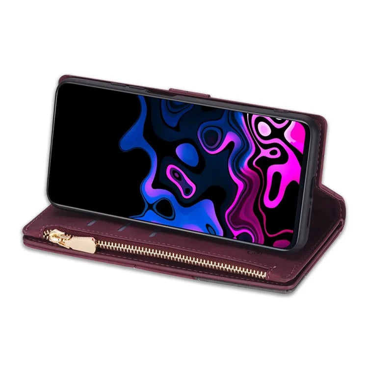 For Samsung Galaxy A05s 4G Case Zipper Pocket PU Leather Phone Cover