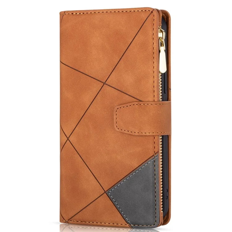 For Samsung Galaxy A05s 4G Case Zipper Pocket PU Leather Phone Cover