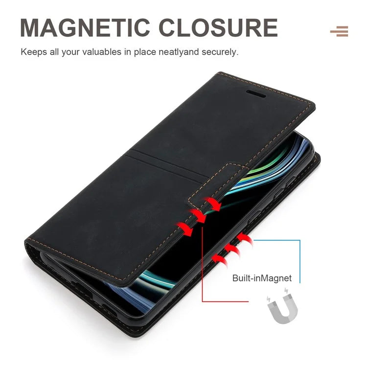 For Samsung Galaxy A05s 4G Case PU Leather Cover with Wallet Stand