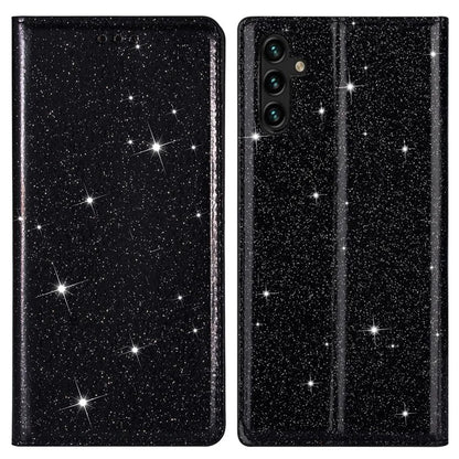 For Samsung Galaxy A05s 4G Case Glittery PU Leather Stand Phone Cover