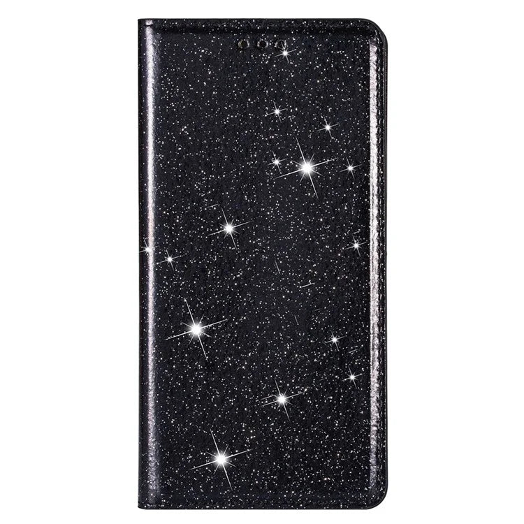 For Samsung Galaxy A05s 4G Case Glittery PU Leather Stand Phone Cover