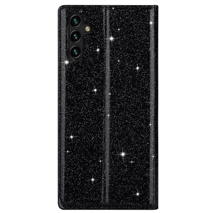 For Samsung Galaxy A05s 4G Case Glittery PU Leather Stand Phone Cover