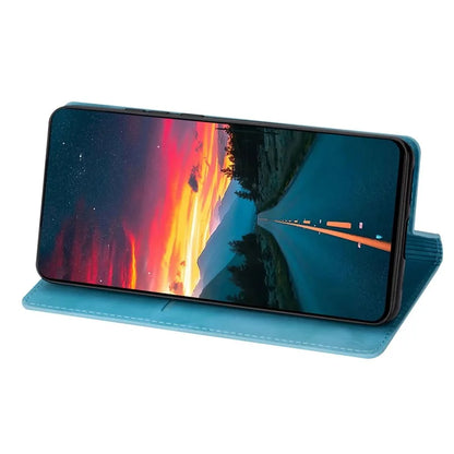 For Samsung Galaxy A05s 4G Case Glittery PU Leather Stand Phone Cover