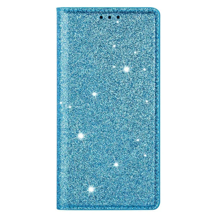 For Samsung Galaxy A05s 4G Case Glittery PU Leather Stand Phone Cover