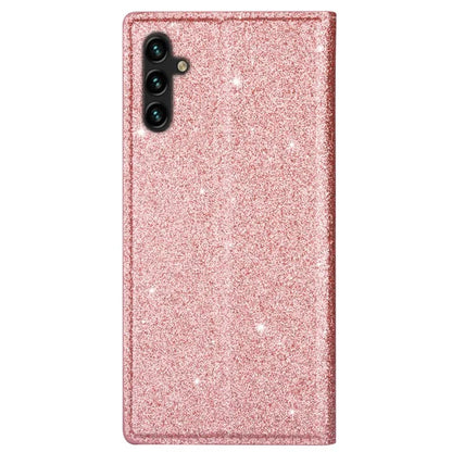 For Samsung Galaxy A05s 4G Case Glittery PU Leather Stand Phone Cover
