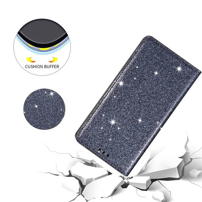 For Samsung Galaxy A05s 4G Case Glittery PU Leather Stand Phone Cover