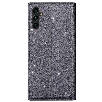 For Samsung Galaxy A05s 4G Case Glittery PU Leather Stand Phone Cover