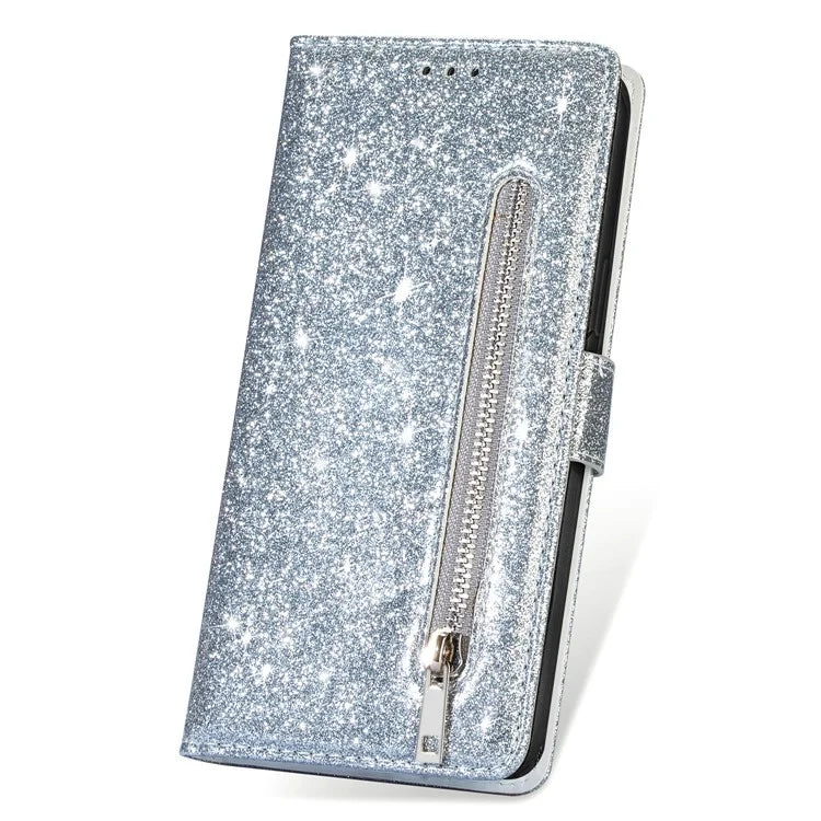 For Samsung Galaxy A05s 4G Case Zipper Pocket Leather Cover with Wallet