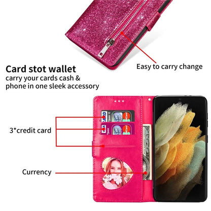 For Samsung Galaxy A05s 4G Case Zipper Pocket Leather Cover with Wallet