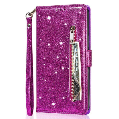 For Samsung Galaxy A05s 4G Case Zipper Pocket Leather Cover with Wallet