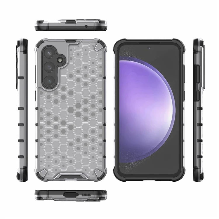 For Samsung Galaxy S23 FE Case Honeycomb Design Phone Back Cover