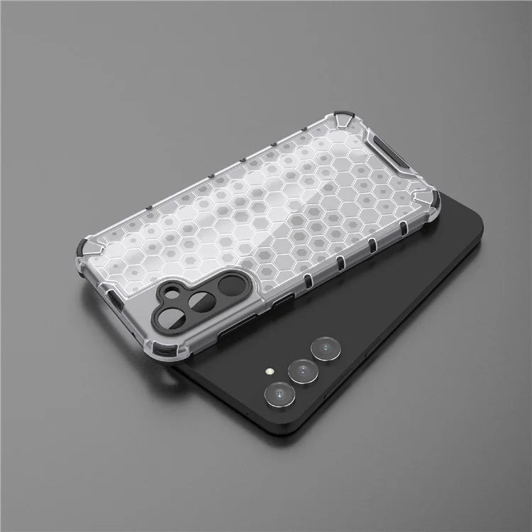 For Samsung Galaxy S23 FE Case Honeycomb Design Phone Back Cover