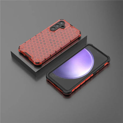 For Samsung Galaxy S23 FE Case Honeycomb Design Phone Back Cover