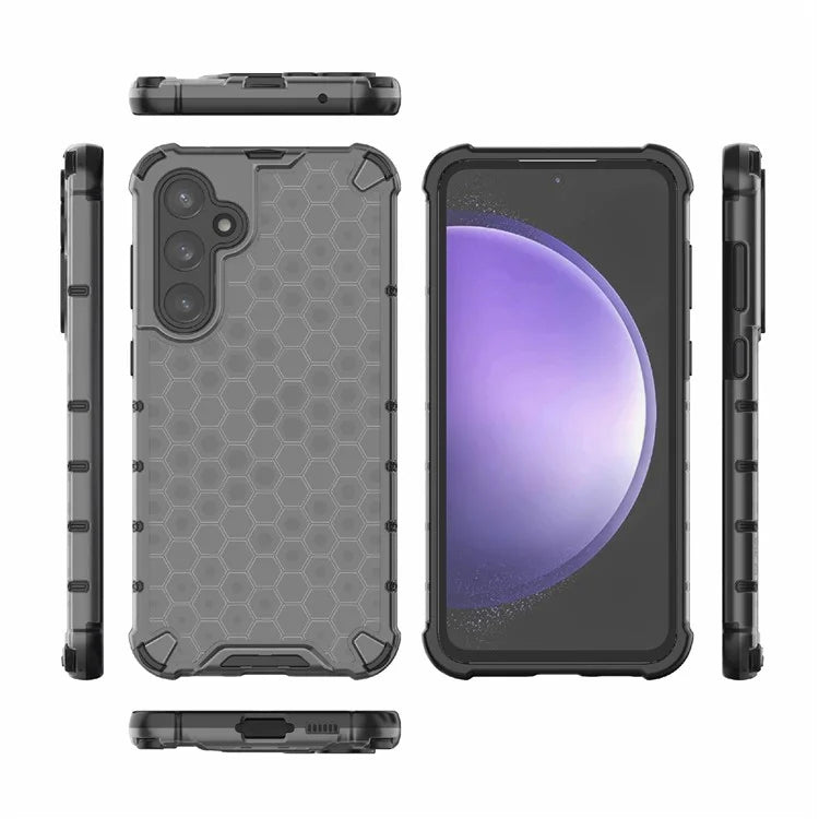 For Samsung Galaxy S23 FE Case Honeycomb Design Phone Back Cover