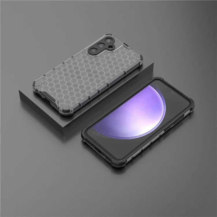 For Samsung Galaxy S23 FE Case Honeycomb Design Phone Back Cover