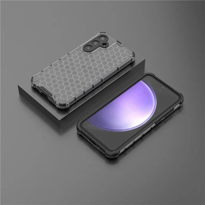 For Samsung Galaxy S23 FE Case Honeycomb Design Phone Back Cover