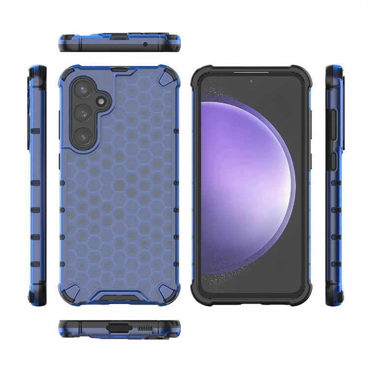 For Samsung Galaxy S23 FE Case Honeycomb Design Phone Back Cover