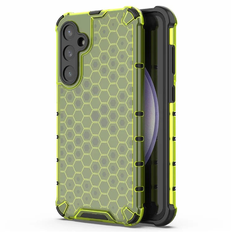 For Samsung Galaxy S23 FE Case Honeycomb Design Phone Back Cover