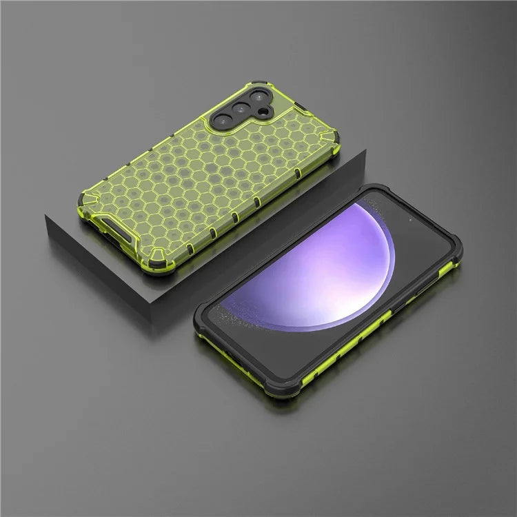 For Samsung Galaxy S23 FE Case Honeycomb Design Phone Back Cover