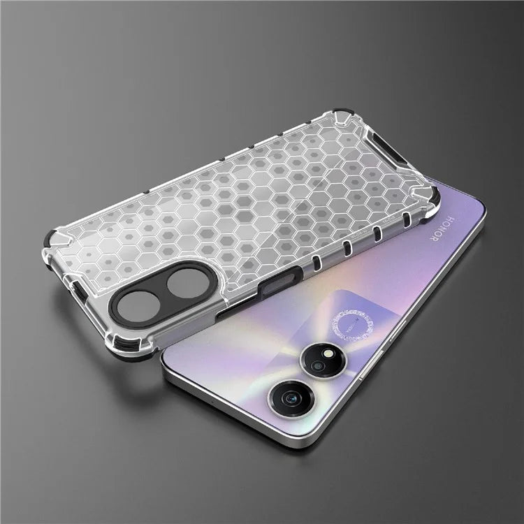 For Honor Play 40 Case Honeycomb Design Anti-scratch Phone Cover