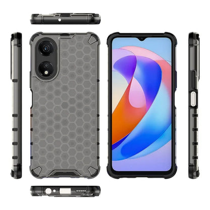 For Honor Play 40 Case Honeycomb Design Anti-scratch Phone Cover