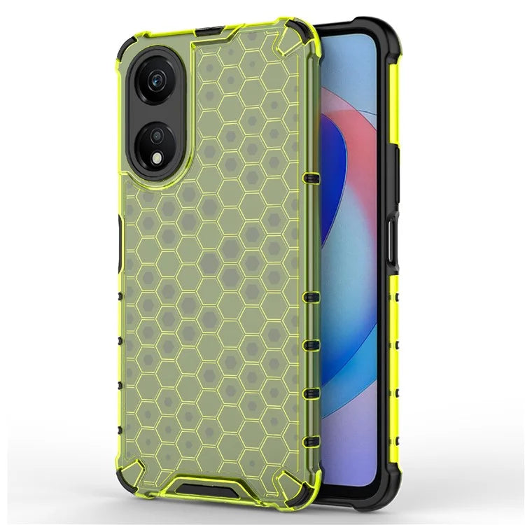 For Honor Play 40 Case Honeycomb Design Anti-scratch Phone Cover