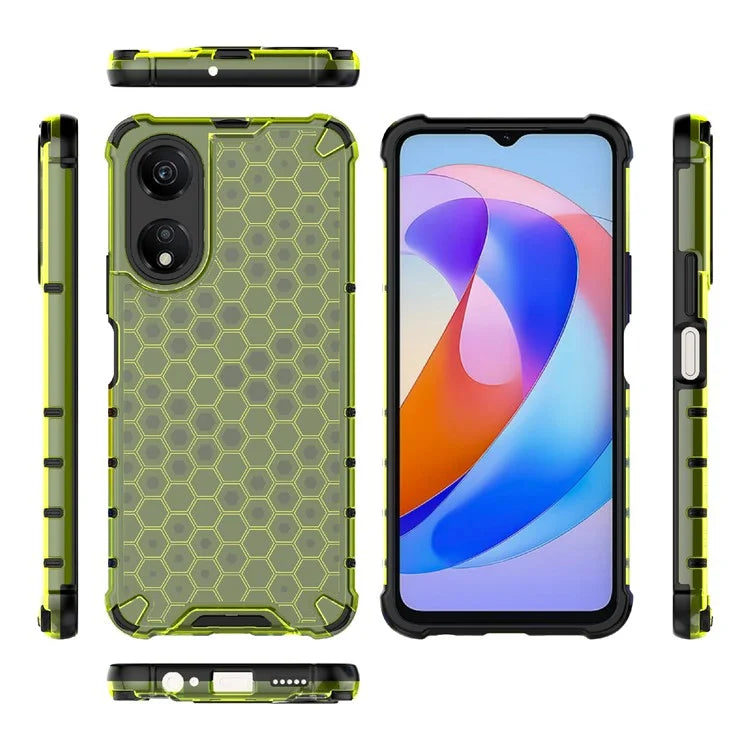 For Honor Play 40 Case Honeycomb Design Anti-scratch Phone Cover