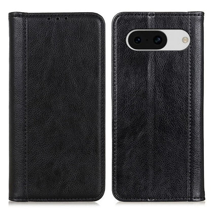 For Google Pixel 8a Case Litchi Texture Split Leather Phone Wallet Cover