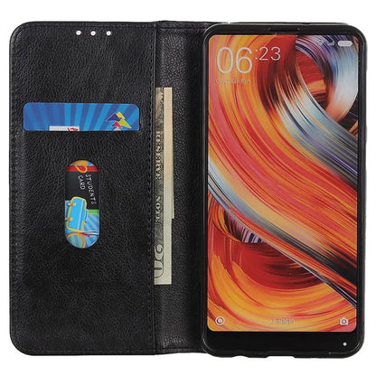 For Google Pixel 8a Case Litchi Texture Split Leather Phone Wallet Cover