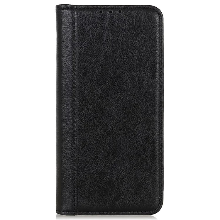 For Google Pixel 8a Case Litchi Texture Split Leather Phone Wallet Cover