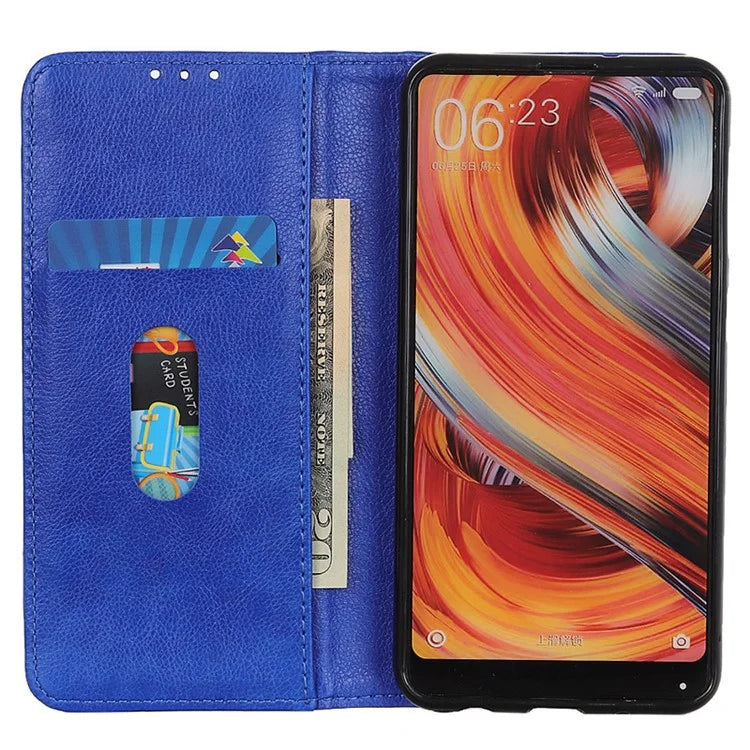 For Google Pixel 8a Case Litchi Texture Split Leather Phone Wallet Cover