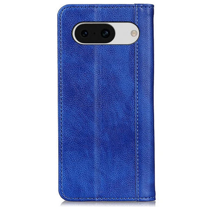 For Google Pixel 8a Case Litchi Texture Split Leather Phone Wallet Cover