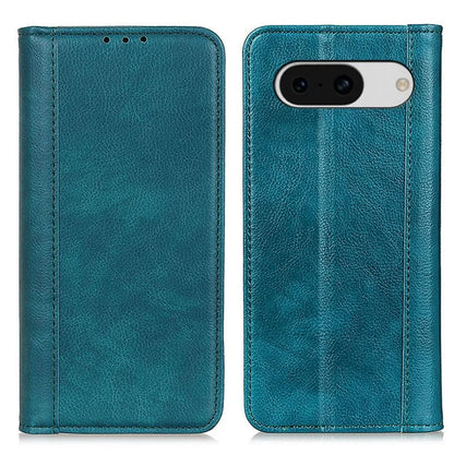 For Google Pixel 8a Case Litchi Texture Split Leather Phone Wallet Cover