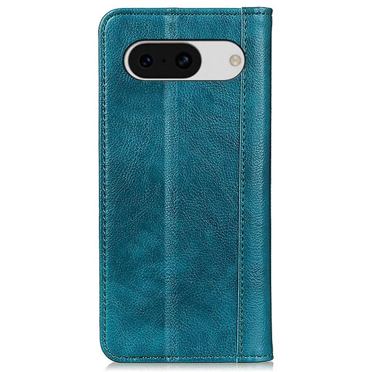 For Google Pixel 8a Case Litchi Texture Split Leather Phone Wallet Cover