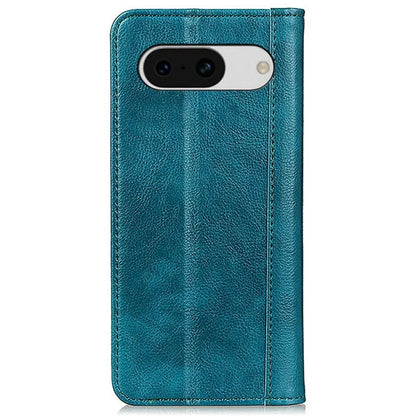 For Google Pixel 8a Case Litchi Texture Split Leather Phone Wallet Cover