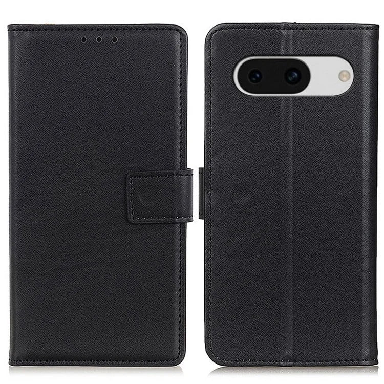 For Google Pixel 8a Case Phone Shell Anti-Scratch Wallet PU Leather Stand Cover