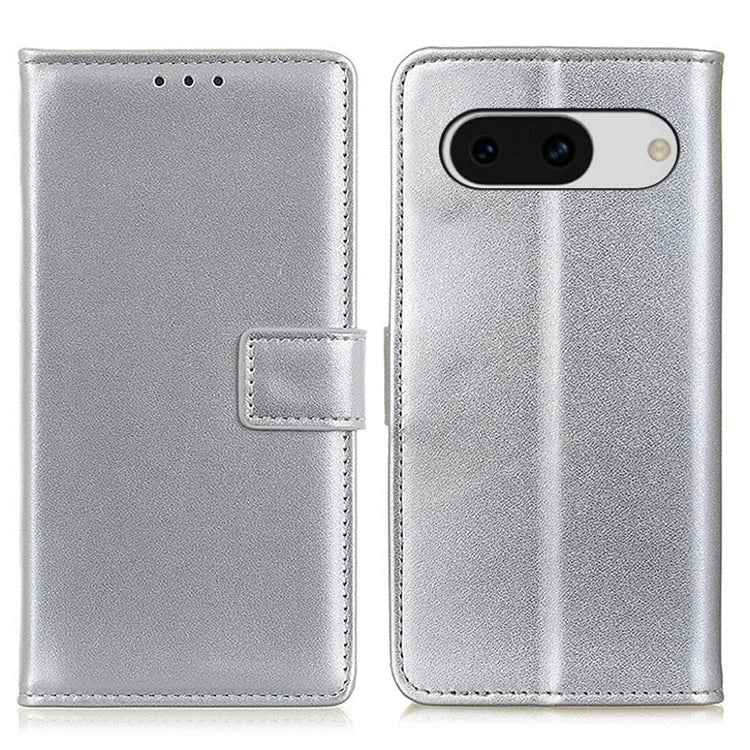 For Google Pixel 8a Case Phone Shell Anti-Scratch Wallet PU Leather Stand Cover