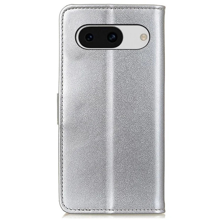 For Google Pixel 8a Case Phone Shell Anti-Scratch Wallet PU Leather Stand Cover