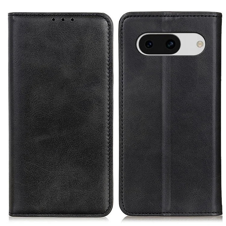 For Google Pixel 8a Case Anti-Collision Phone Cover Wallet Stand Split Leather Shell