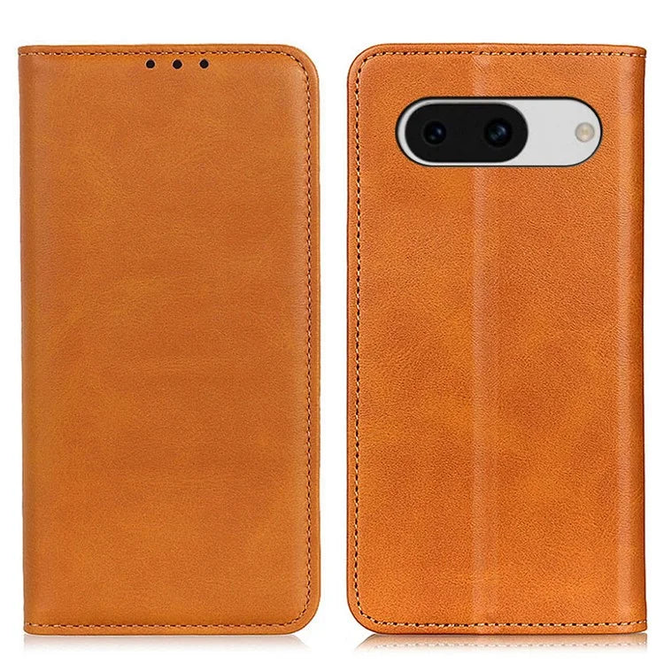For Google Pixel 8a Case Anti-Collision Phone Cover Wallet Stand Split Leather Shell